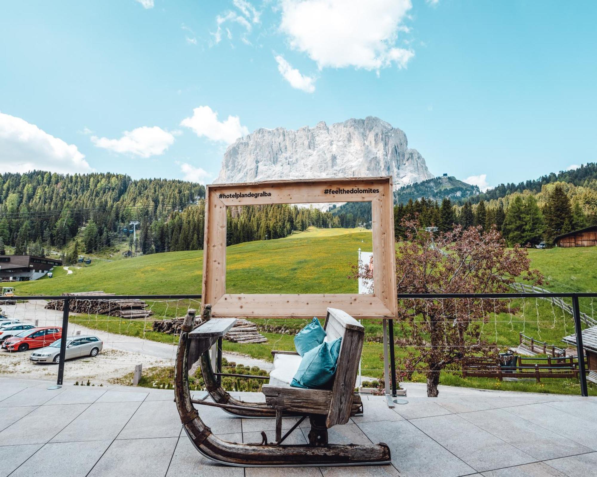 Das Berghotel - Plan De Gralba Selva di Val Gardena Exterior foto