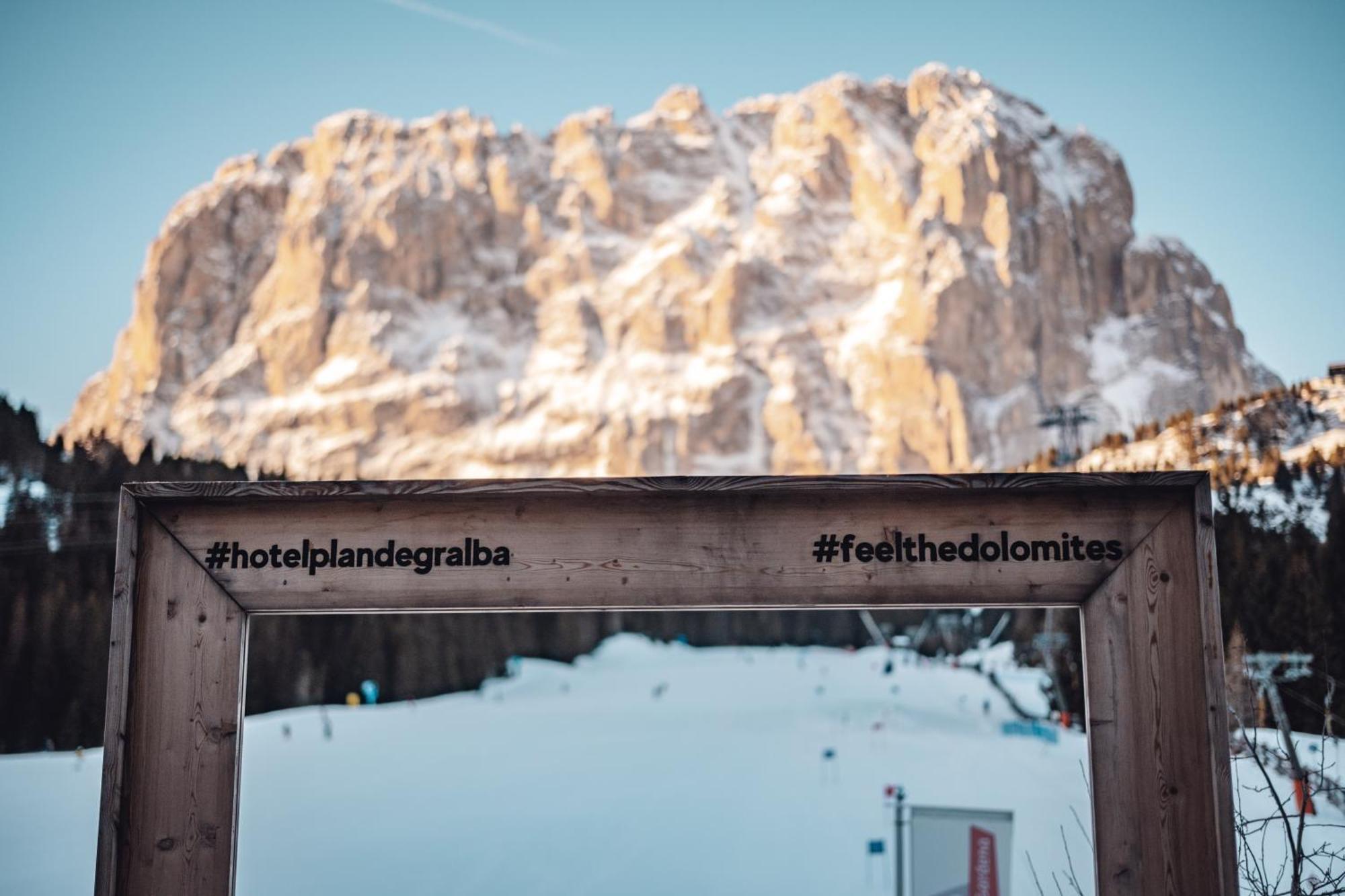 Hotel Plan De Gralba - Das Berghotel Selva di Val Gardena Exterior foto